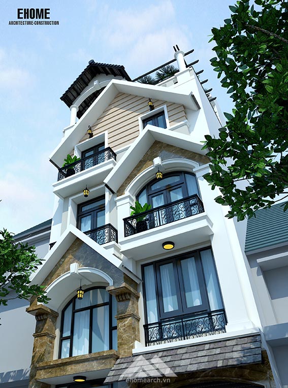 Thiết kế thi công nhà phố