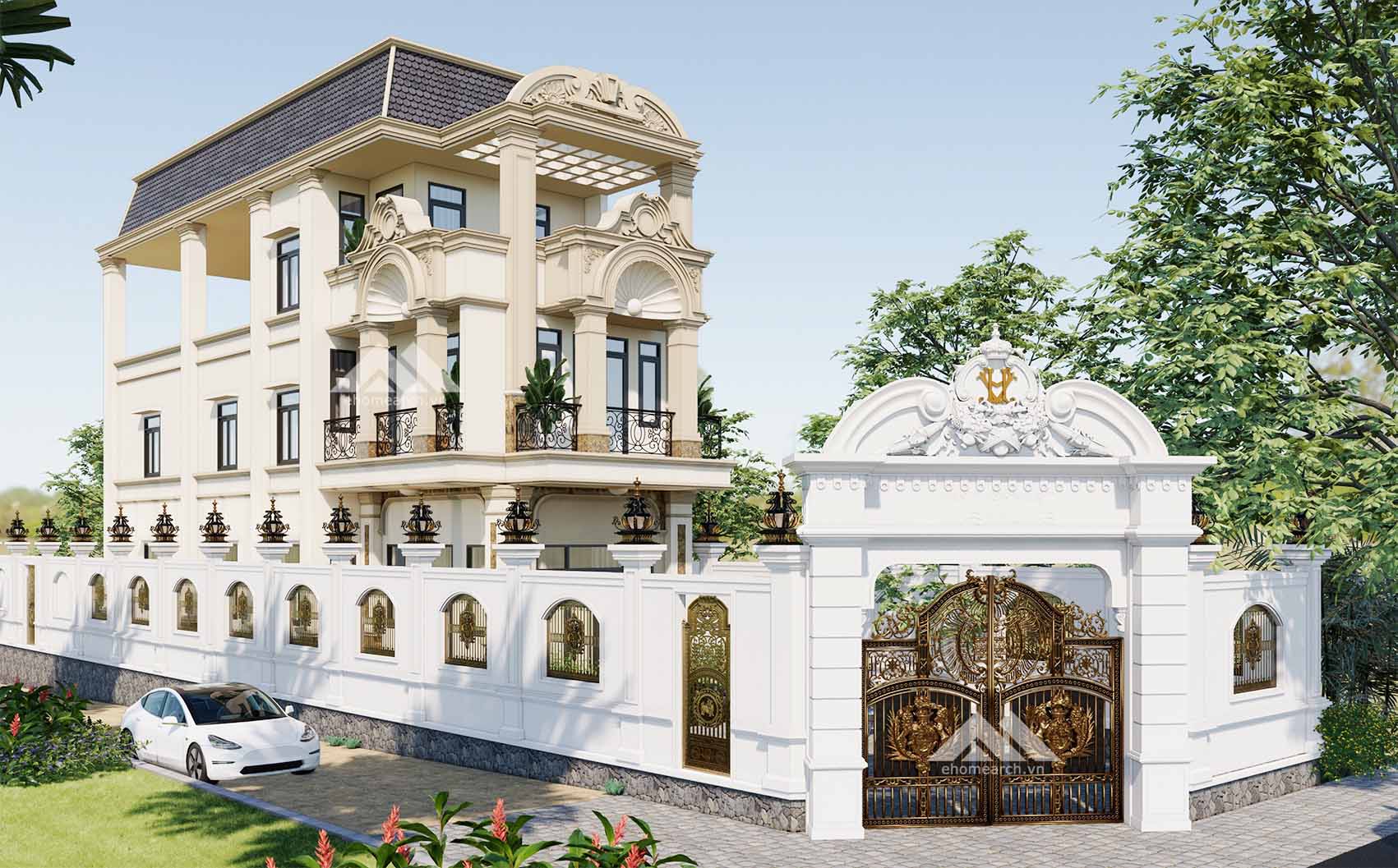 BIỆT THỰ TÂN CỔ ĐIỂN