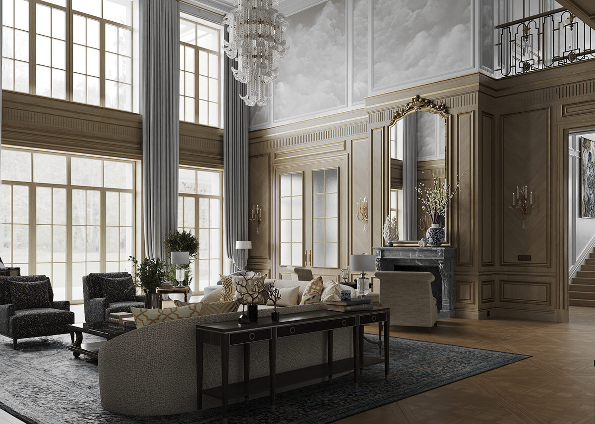 4 Phong cách thiết kế nội thất biệt thự cao cấp không thể bỏ qua
