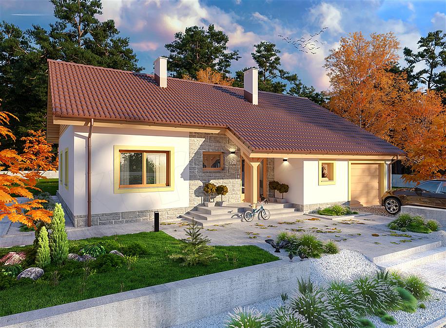 Ý tưởng thiết kế biệt thự nhà vườn cấp 4 tuyệt đẹp - PHẦN 2